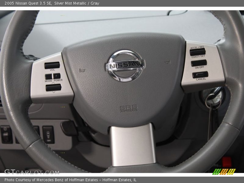 Silver Mist Metallic / Gray 2005 Nissan Quest 3.5 SE