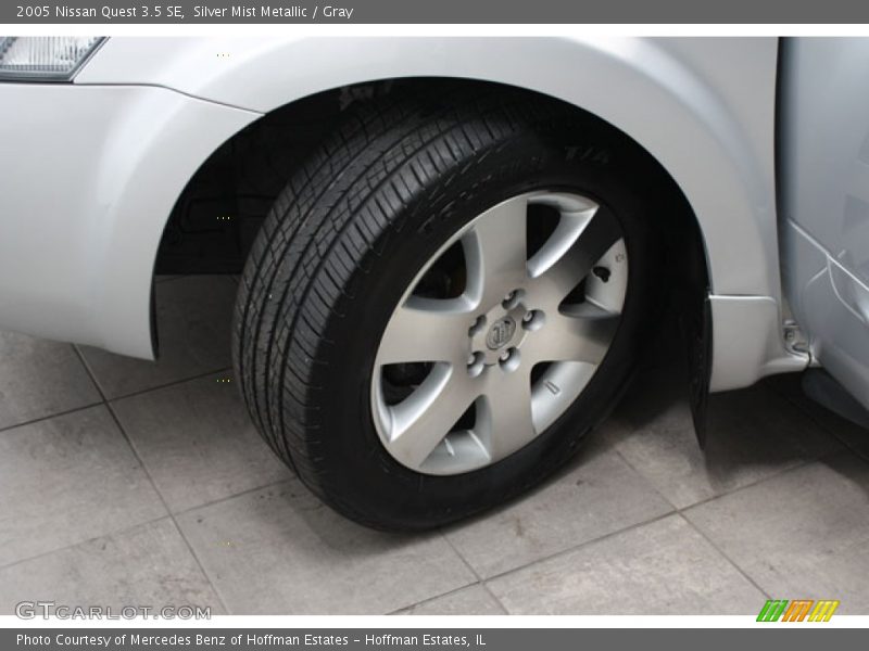 Silver Mist Metallic / Gray 2005 Nissan Quest 3.5 SE