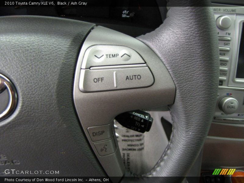 Black / Ash Gray 2010 Toyota Camry XLE V6