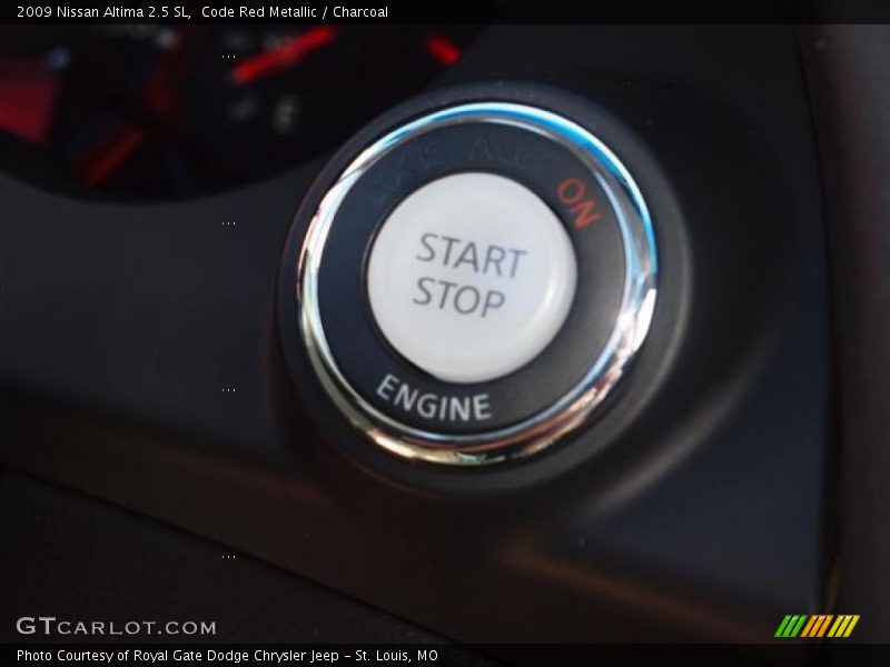 Code Red Metallic / Charcoal 2009 Nissan Altima 2.5 SL