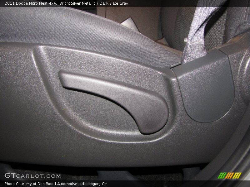 Bright Silver Metallic / Dark Slate Gray 2011 Dodge Nitro Heat 4x4