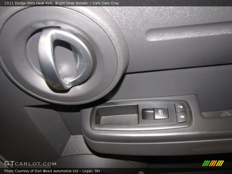 Bright Silver Metallic / Dark Slate Gray 2011 Dodge Nitro Heat 4x4