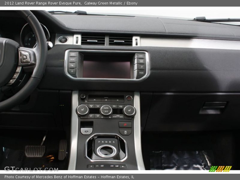 Galway Green Metallic / Ebony 2012 Land Rover Range Rover Evoque Pure