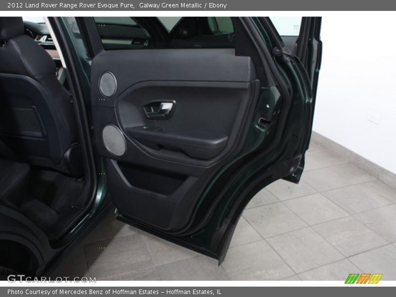 Galway Green Metallic / Ebony 2012 Land Rover Range Rover Evoque Pure