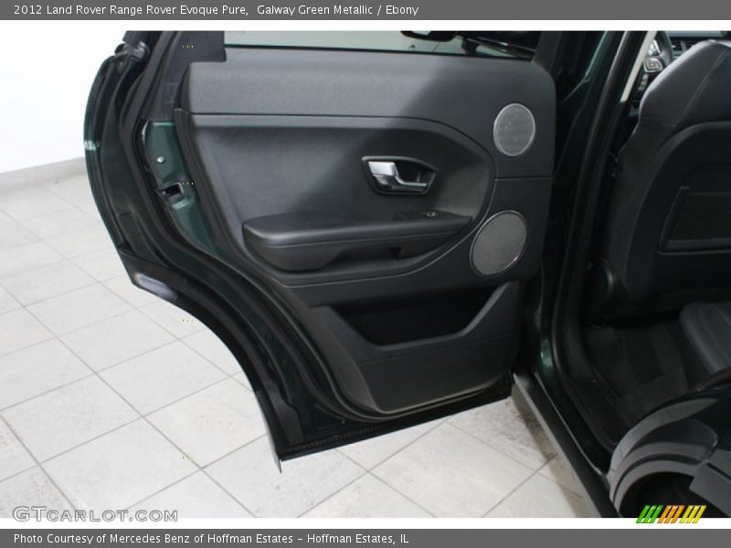 Galway Green Metallic / Ebony 2012 Land Rover Range Rover Evoque Pure