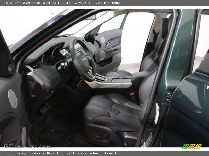 Galway Green Metallic / Ebony 2012 Land Rover Range Rover Evoque Pure
