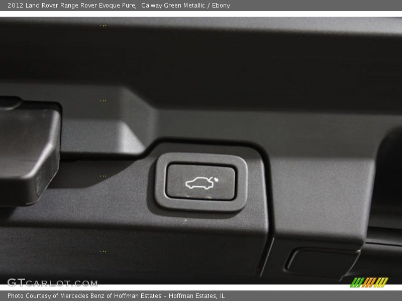 Galway Green Metallic / Ebony 2012 Land Rover Range Rover Evoque Pure
