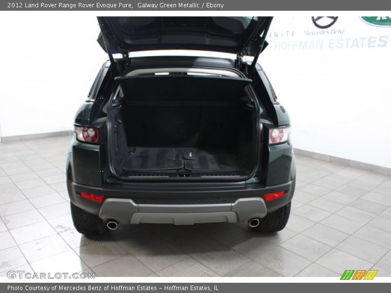 Galway Green Metallic / Ebony 2012 Land Rover Range Rover Evoque Pure