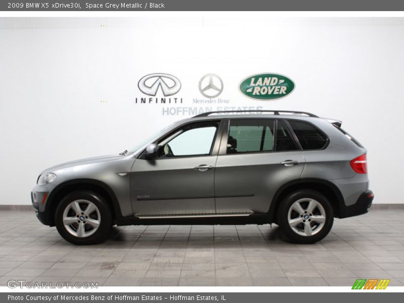 Space Grey Metallic / Black 2009 BMW X5 xDrive30i