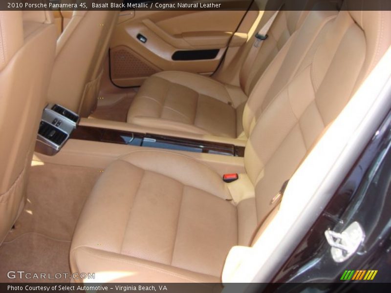 Basalt Black Metallic / Cognac Natural Leather 2010 Porsche Panamera 4S