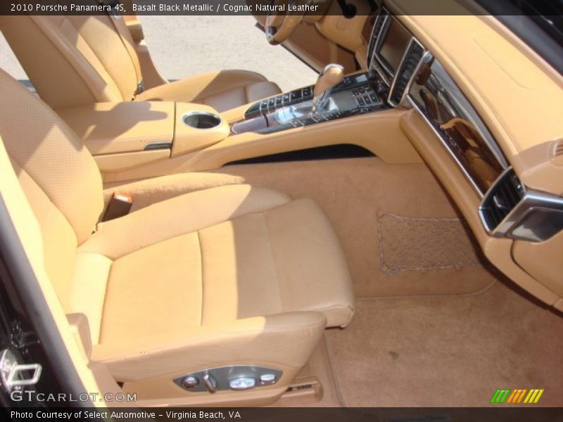 Basalt Black Metallic / Cognac Natural Leather 2010 Porsche Panamera 4S