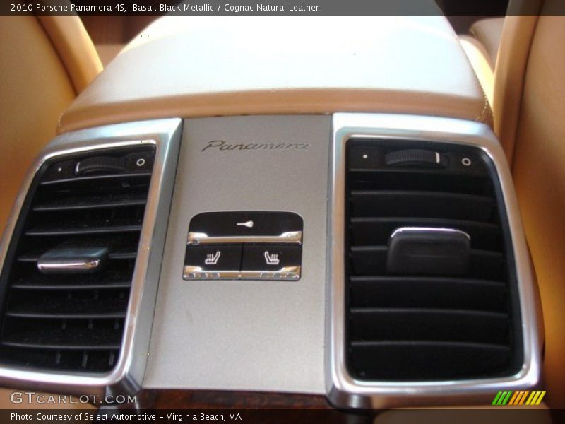 Basalt Black Metallic / Cognac Natural Leather 2010 Porsche Panamera 4S