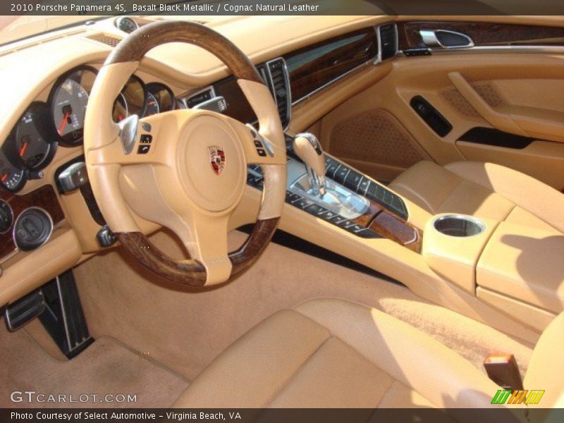  2010 Panamera 4S Cognac Natural Leather Interior