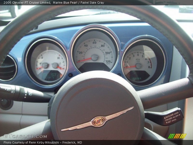 Marine Blue Pearl / Pastel Slate Gray 2006 Chrysler PT Cruiser Limited