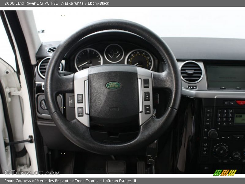 Alaska White / Ebony Black 2008 Land Rover LR3 V8 HSE