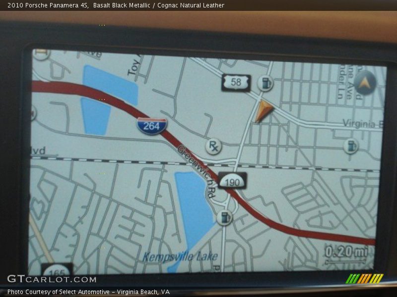 Navigation of 2010 Panamera 4S