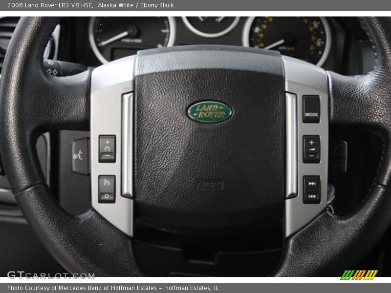 Alaska White / Ebony Black 2008 Land Rover LR3 V8 HSE
