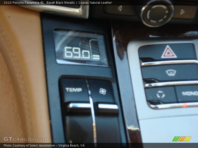Basalt Black Metallic / Cognac Natural Leather 2010 Porsche Panamera 4S