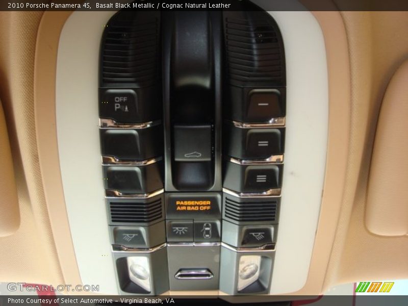 Controls of 2010 Panamera 4S