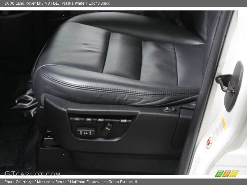 Alaska White / Ebony Black 2008 Land Rover LR3 V8 HSE
