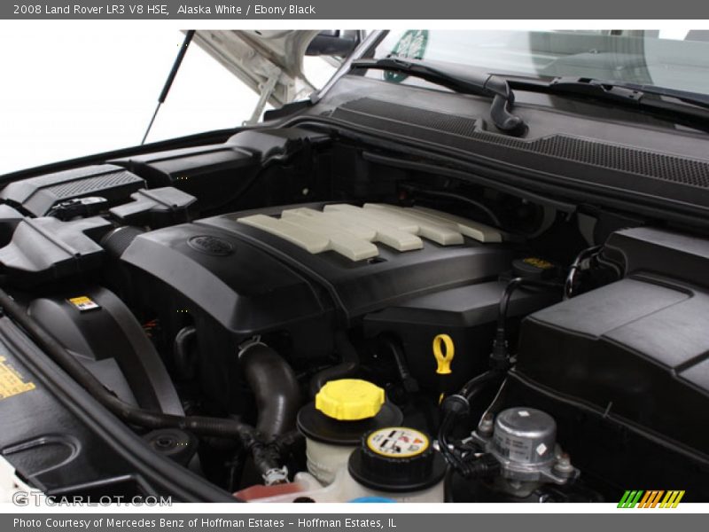 Alaska White / Ebony Black 2008 Land Rover LR3 V8 HSE