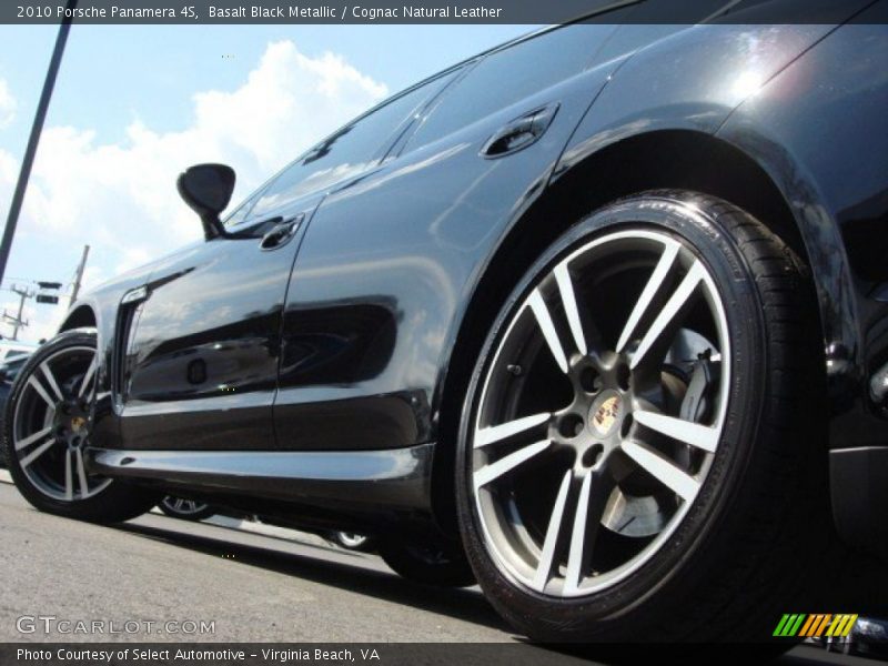 Basalt Black Metallic / Cognac Natural Leather 2010 Porsche Panamera 4S