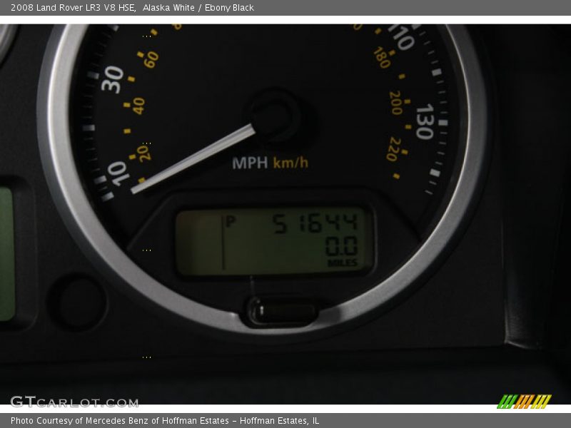 Alaska White / Ebony Black 2008 Land Rover LR3 V8 HSE