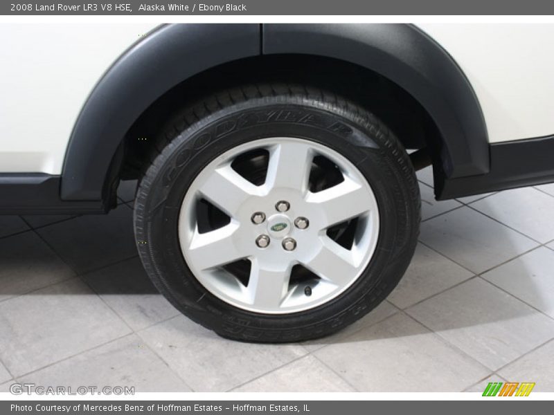 Alaska White / Ebony Black 2008 Land Rover LR3 V8 HSE