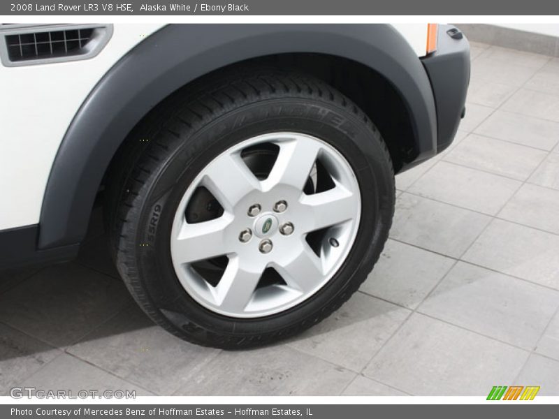 Alaska White / Ebony Black 2008 Land Rover LR3 V8 HSE