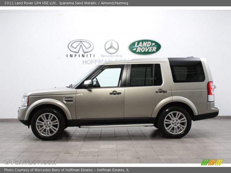 Ipanema Sand Metallic / Almond/Nutmeg 2011 Land Rover LR4 HSE LUX