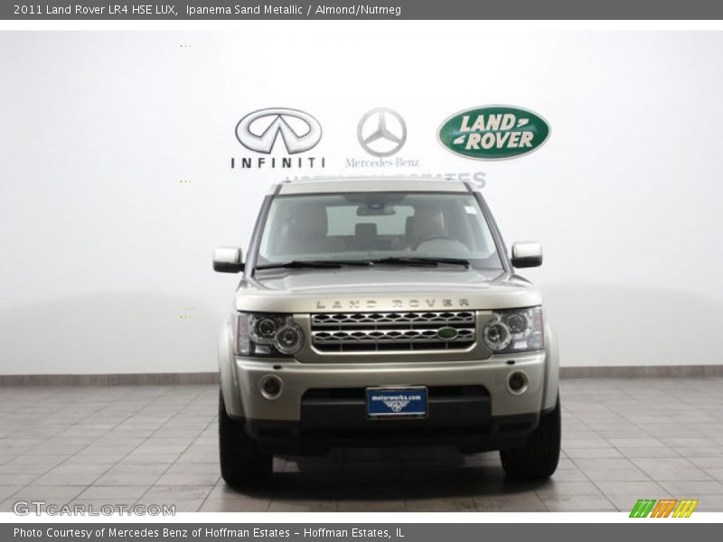 Ipanema Sand Metallic / Almond/Nutmeg 2011 Land Rover LR4 HSE LUX