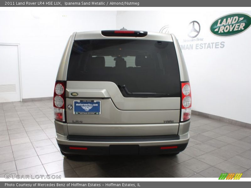 Ipanema Sand Metallic / Almond/Nutmeg 2011 Land Rover LR4 HSE LUX