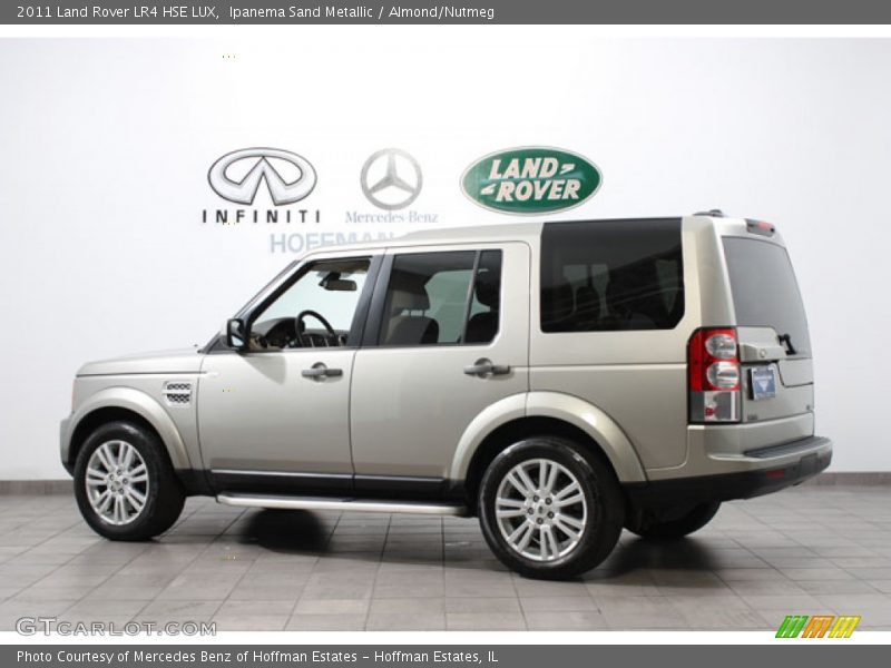 Ipanema Sand Metallic / Almond/Nutmeg 2011 Land Rover LR4 HSE LUX