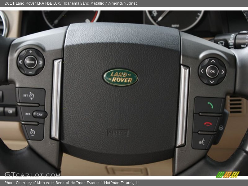 Ipanema Sand Metallic / Almond/Nutmeg 2011 Land Rover LR4 HSE LUX