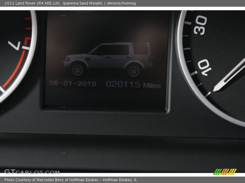 Ipanema Sand Metallic / Almond/Nutmeg 2011 Land Rover LR4 HSE LUX