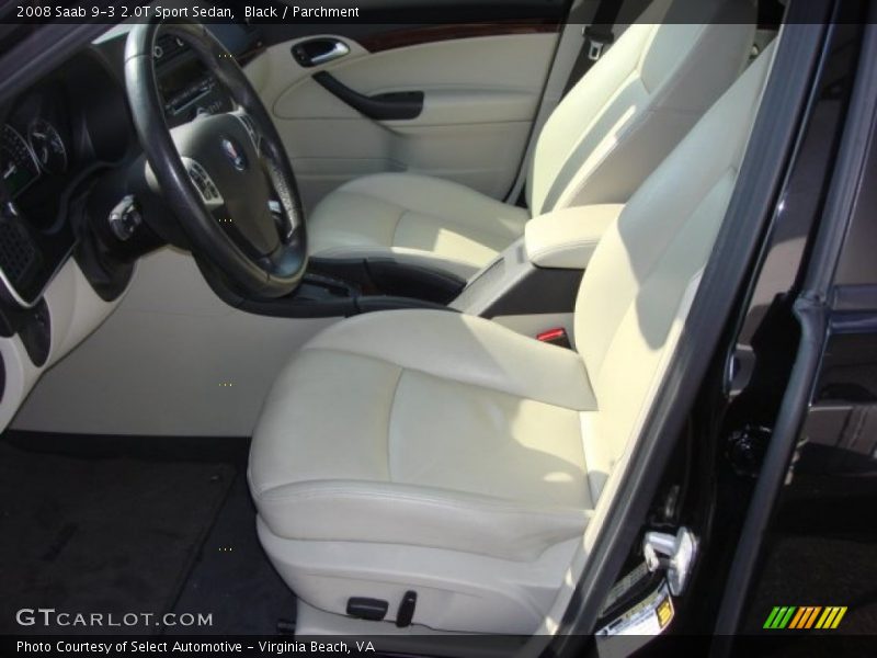  2008 9-3 2.0T Sport Sedan Parchment Interior