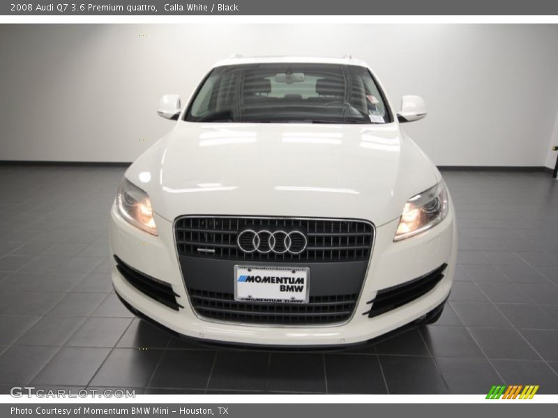 Calla White / Black 2008 Audi Q7 3.6 Premium quattro