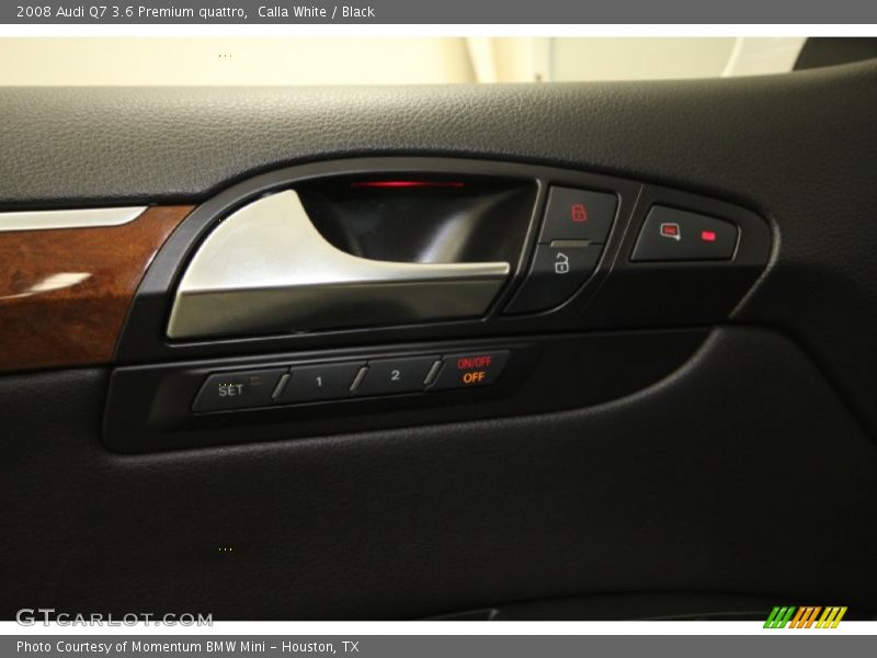 Calla White / Black 2008 Audi Q7 3.6 Premium quattro