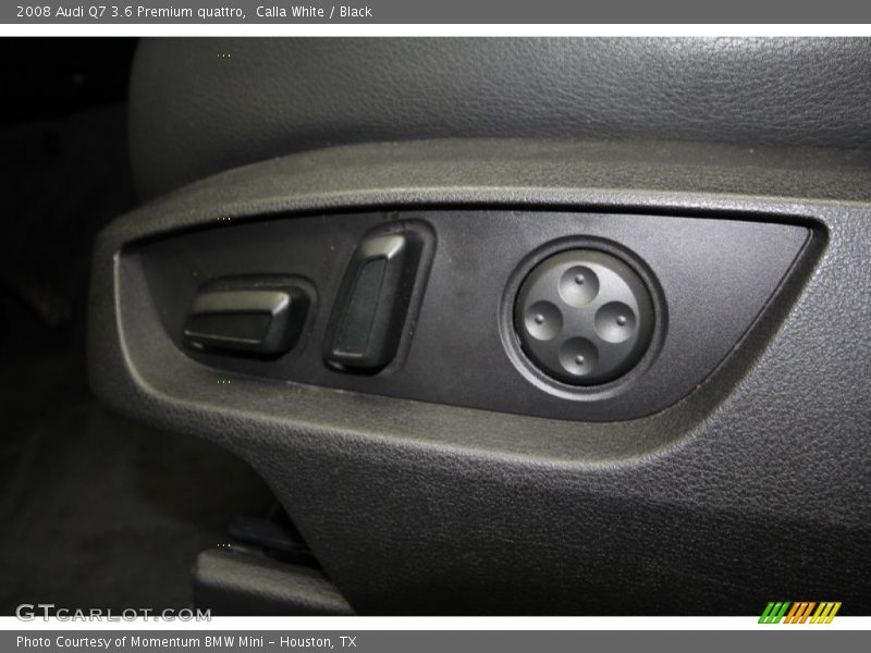 Calla White / Black 2008 Audi Q7 3.6 Premium quattro