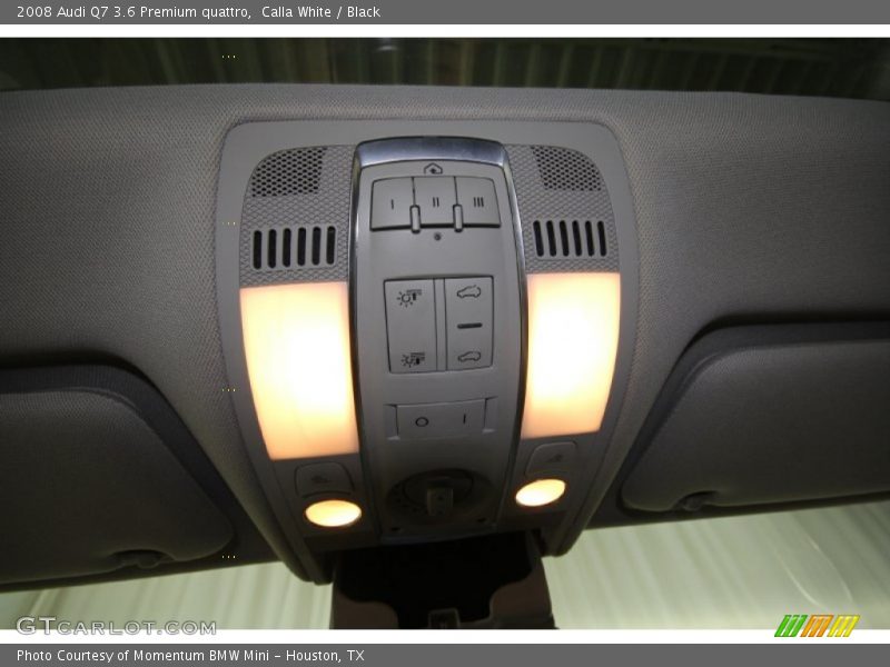 Calla White / Black 2008 Audi Q7 3.6 Premium quattro