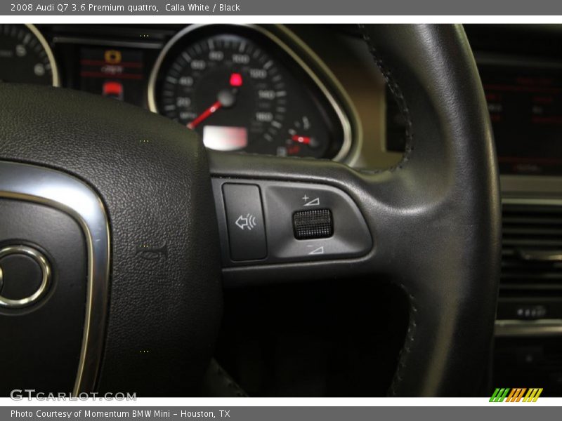 Calla White / Black 2008 Audi Q7 3.6 Premium quattro