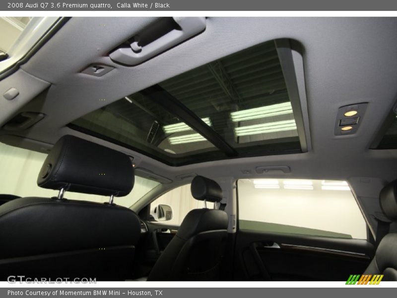 Calla White / Black 2008 Audi Q7 3.6 Premium quattro