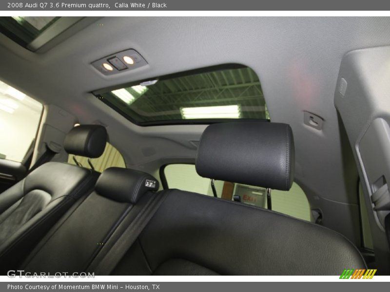 Calla White / Black 2008 Audi Q7 3.6 Premium quattro