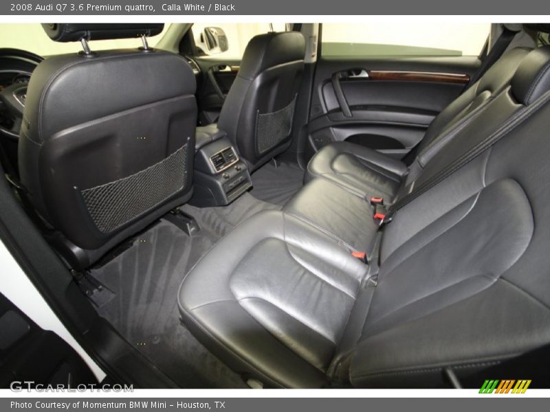 Calla White / Black 2008 Audi Q7 3.6 Premium quattro
