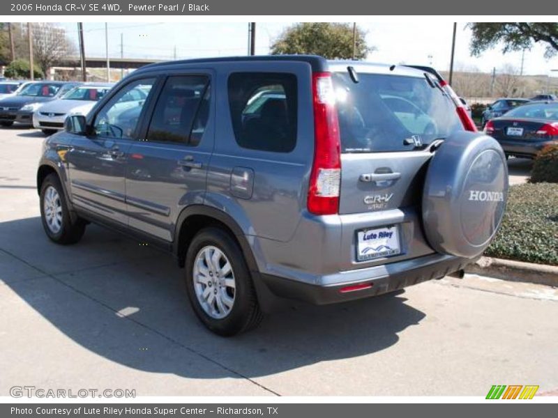 Pewter Pearl / Black 2006 Honda CR-V SE 4WD