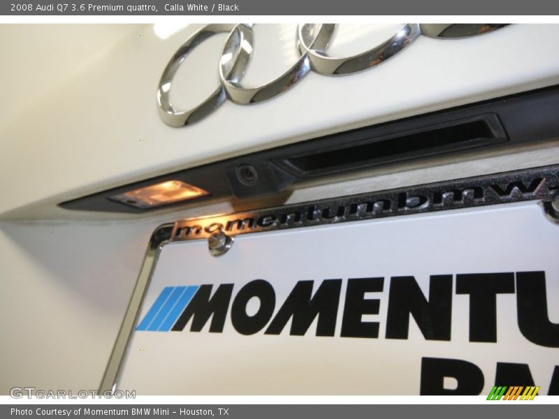 Calla White / Black 2008 Audi Q7 3.6 Premium quattro