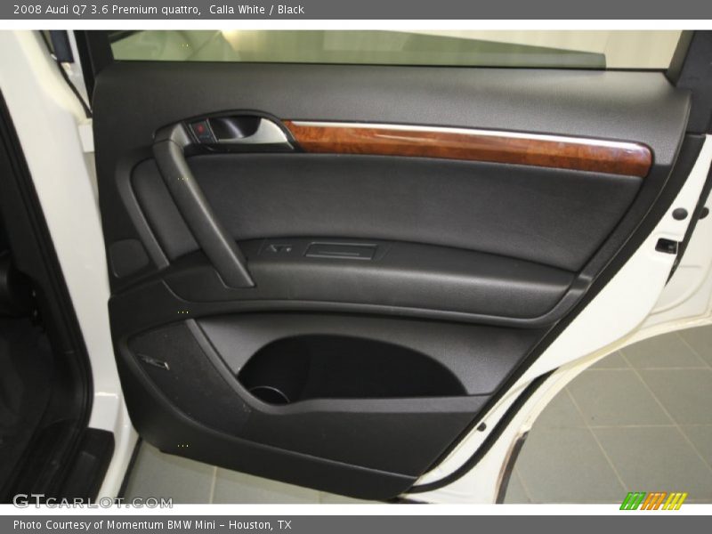 Calla White / Black 2008 Audi Q7 3.6 Premium quattro