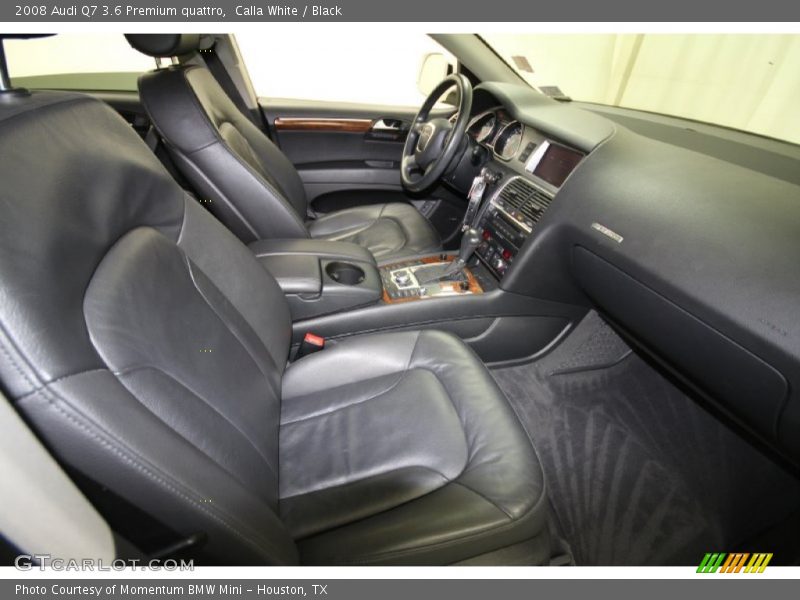 Calla White / Black 2008 Audi Q7 3.6 Premium quattro