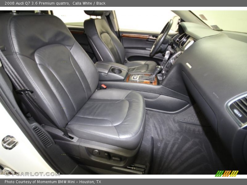 Calla White / Black 2008 Audi Q7 3.6 Premium quattro