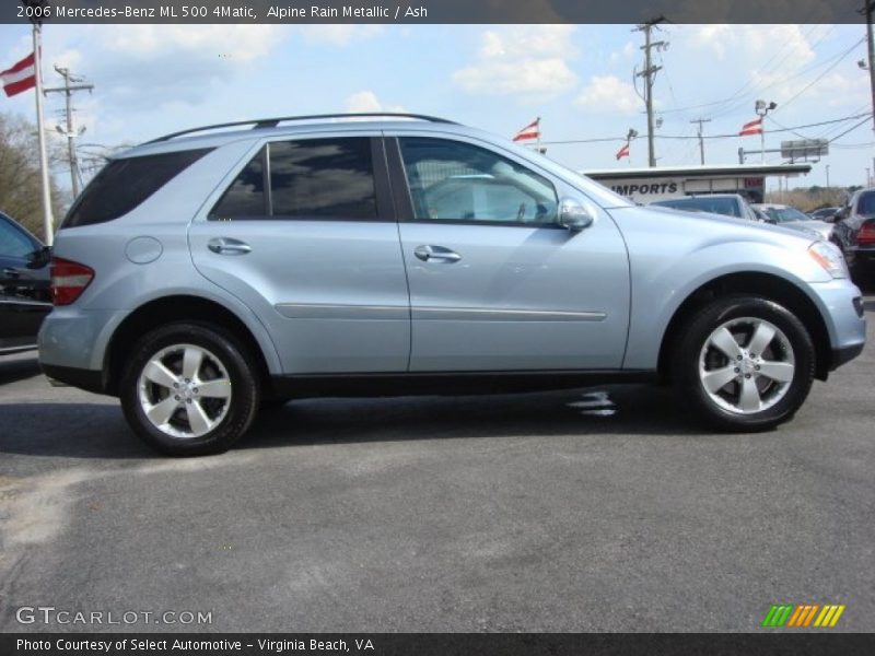 Alpine Rain Metallic / Ash 2006 Mercedes-Benz ML 500 4Matic